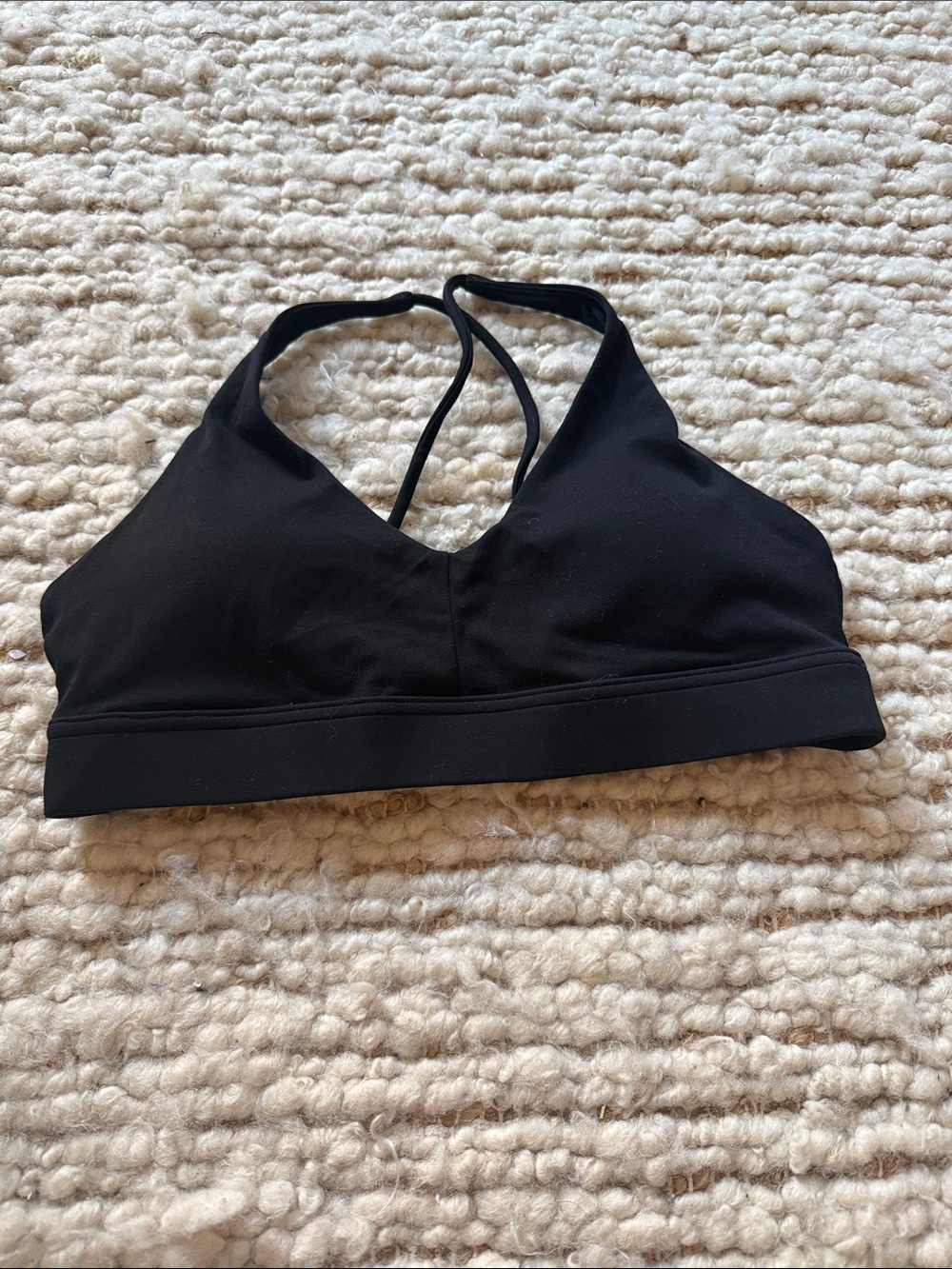❤️ NEW Black Halter Sport Bralette - - Picture 2 of 4